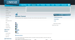 Desktop Screenshot of fr.finance.digitallook.com