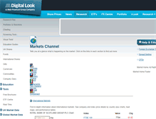 Tablet Screenshot of fr.finance.digitallook.com